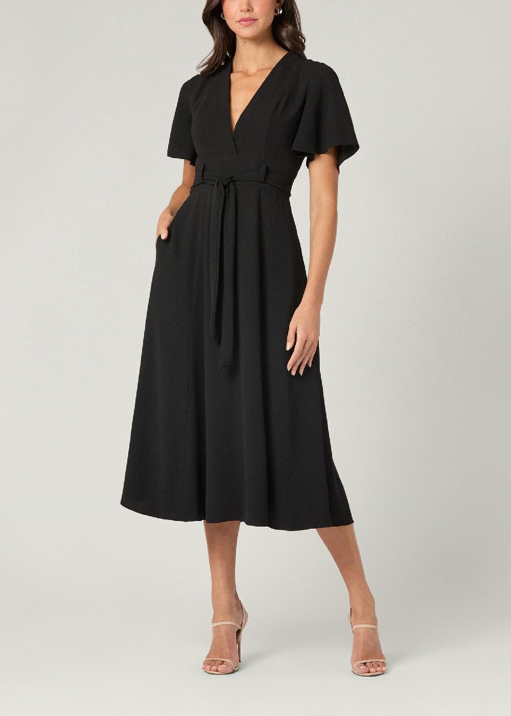 shoshanna Molly Dress Black