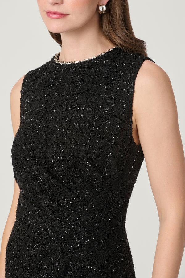 Shoshanna Monet Dress Black