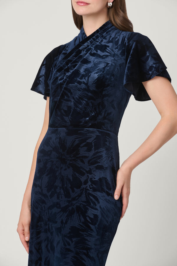 Shoshanna Naomi Dress Navy