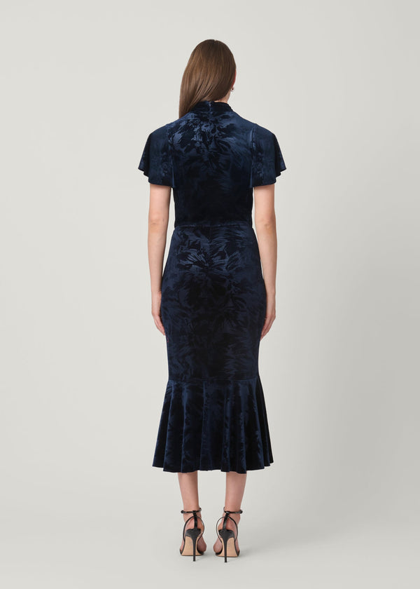 Shoshanna Naomi Dress Navy