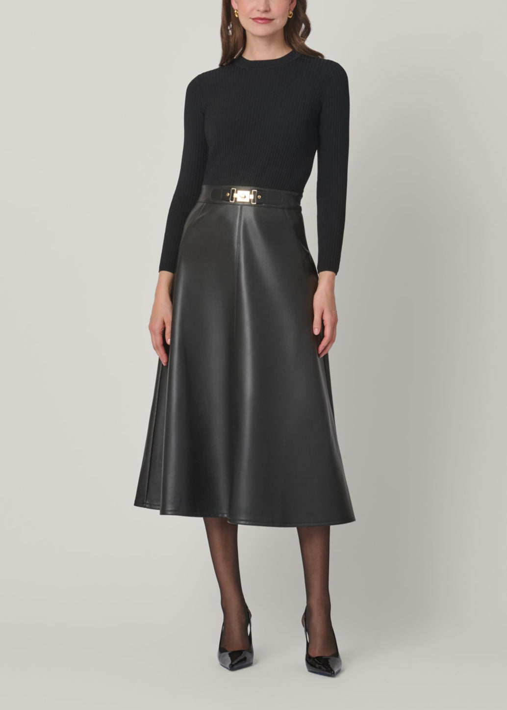 shoshanna Paige Dress Black