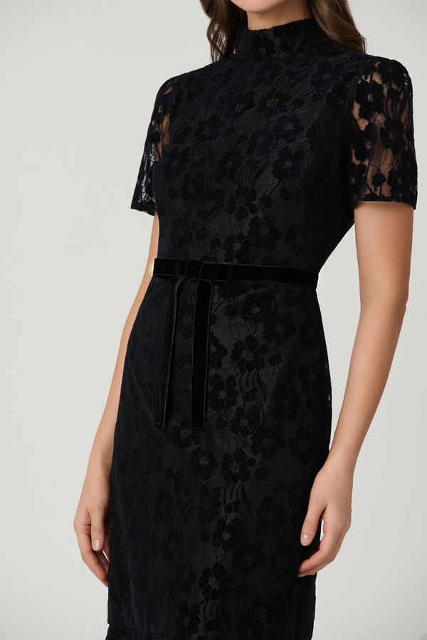 Shoshanna Pierre Dress Black