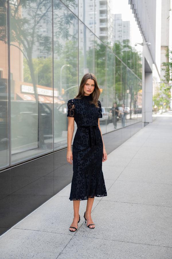 Shoshanna Pierre Dress Black