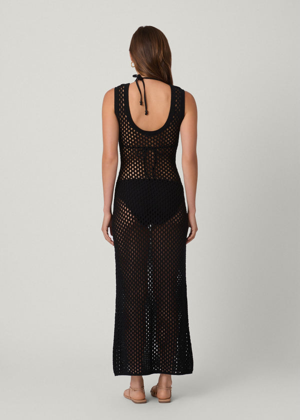 Shoshanna Plage Maxi Dress Black