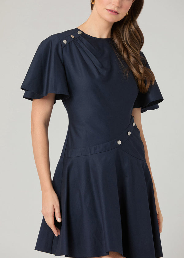 Shoshanna Rosemary Dress Navy