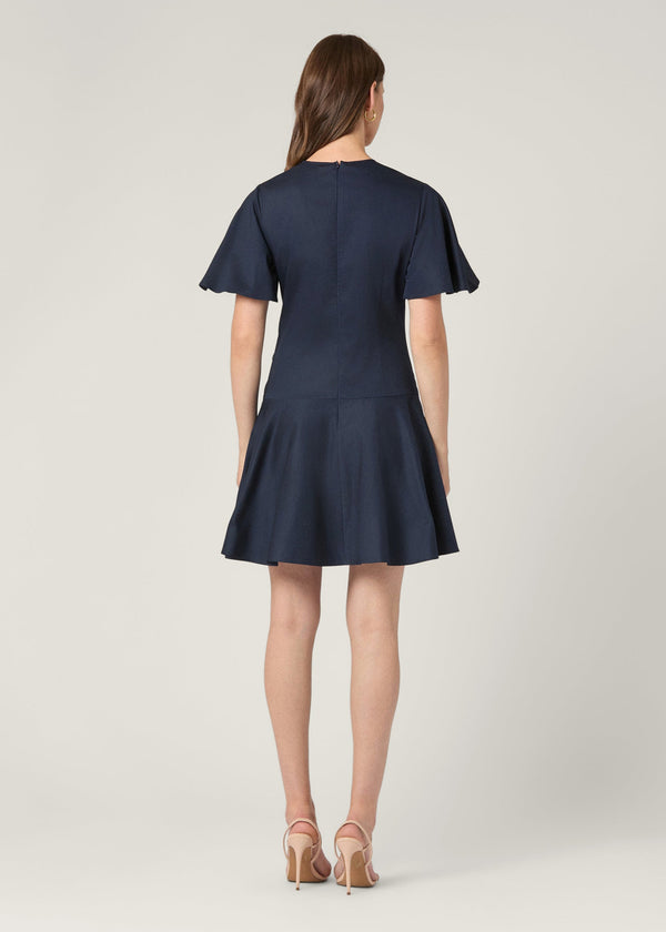 Shoshanna Rosemary Dress Navy