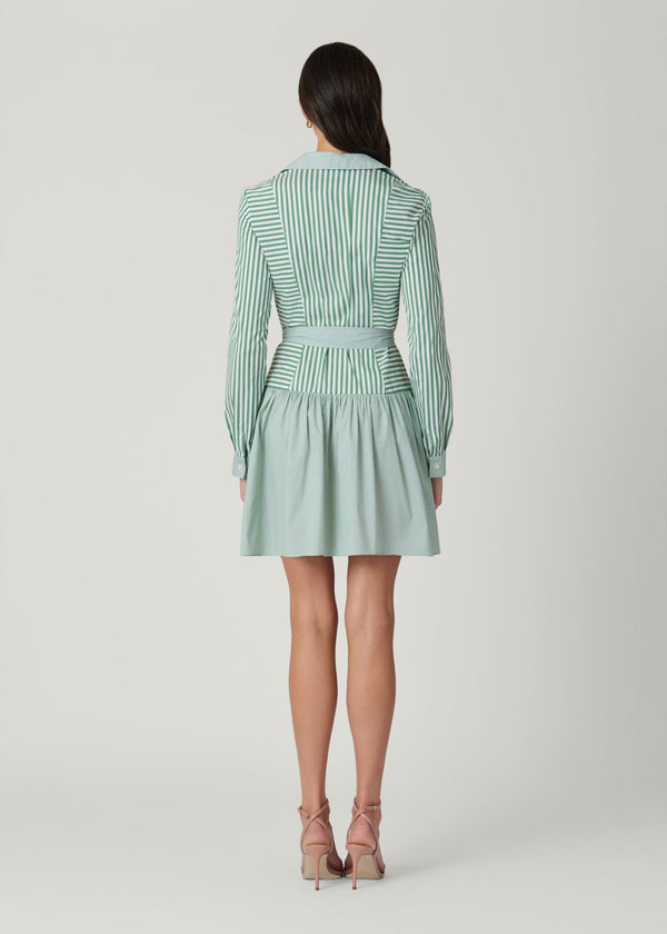 shoshanna Ruth Dress Pistachio