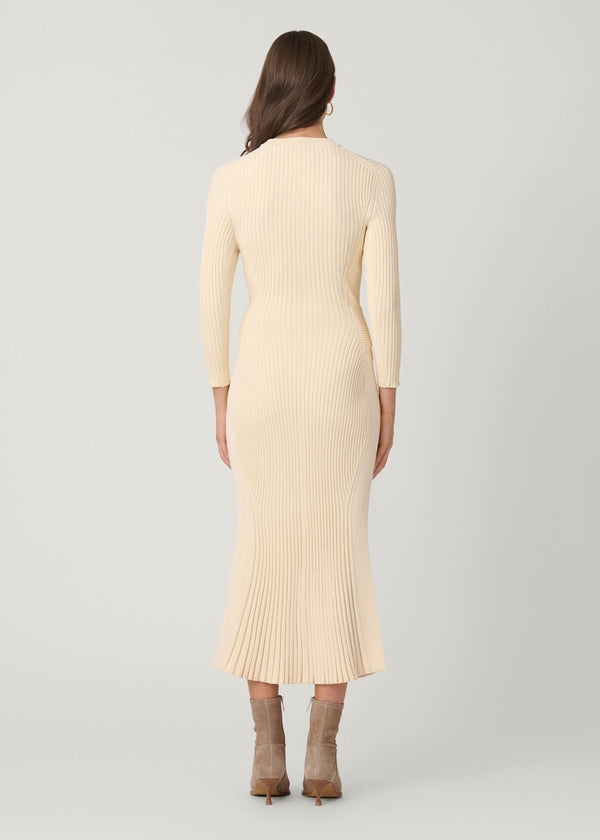 Shoshanna Sam Dress Cream