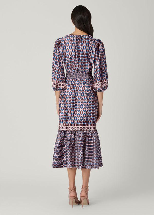 Shoshanna Scout Dress Blush Multi