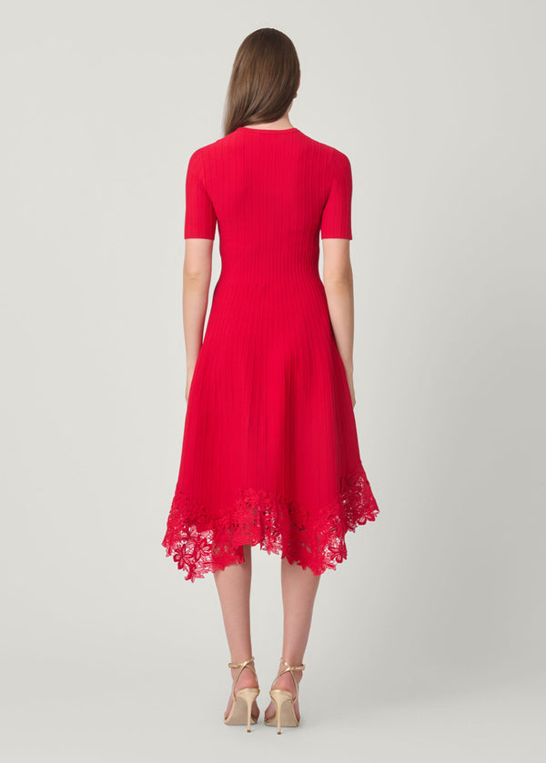 Shoshanna Shailene Dress Cherry