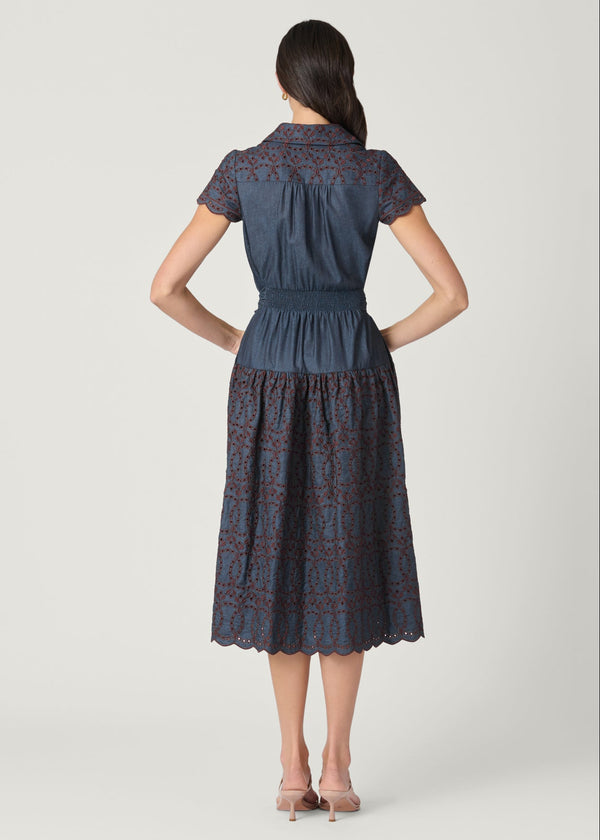Shoshanna Sofia Dress Denim