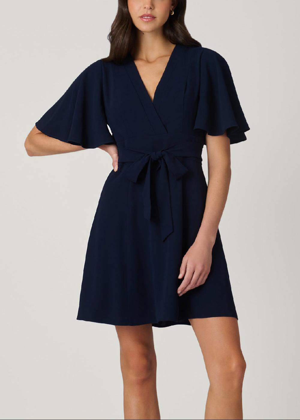 shoshanna Sophie Dress Navy