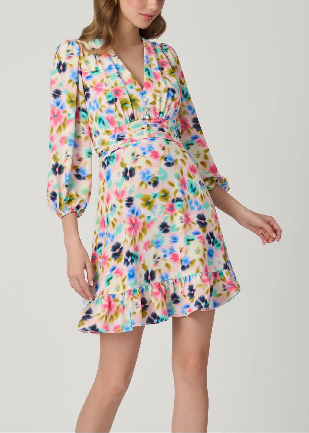 shoshanna Weezie Dress Multi shoshanna Weezie Dress Multi