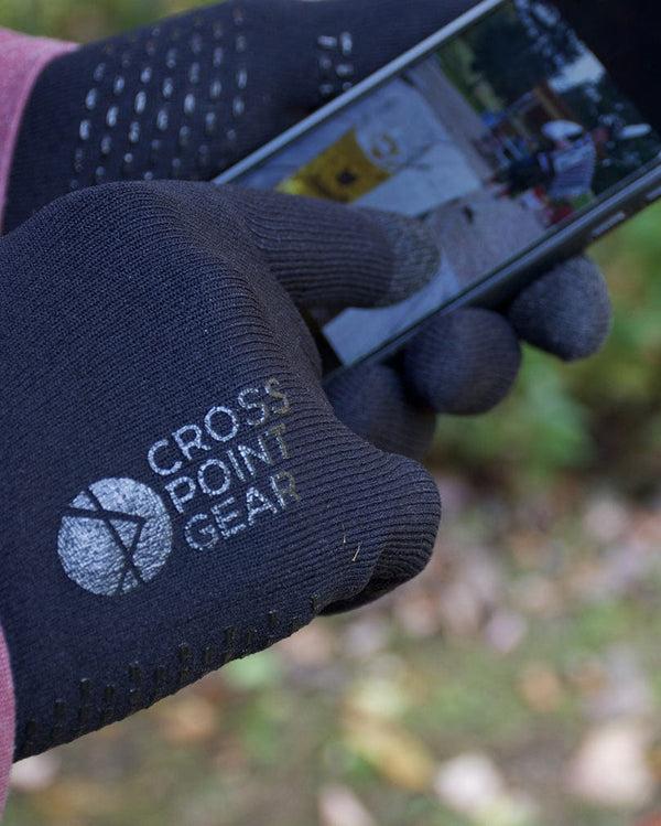 showers Pass Cross Point Waterproof Knit Gloves: Sport
