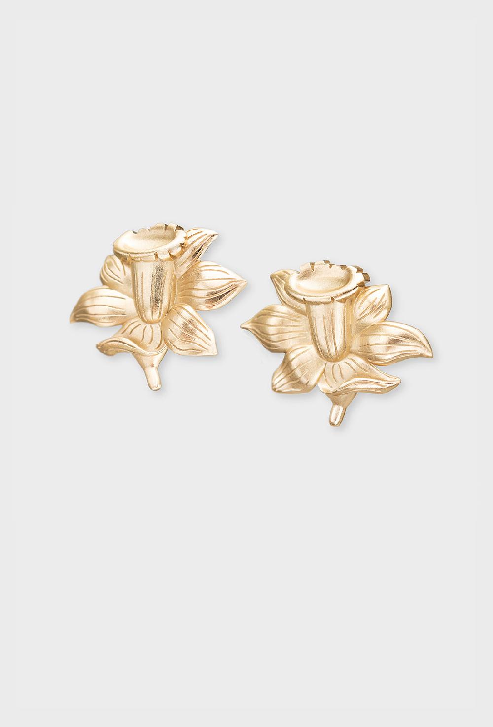 shrimps Bee Earrings - Gold