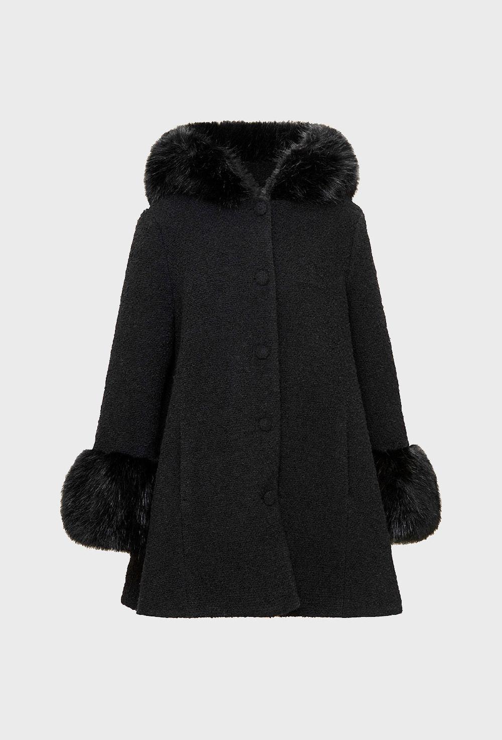 shrimps Billie Coat - Black