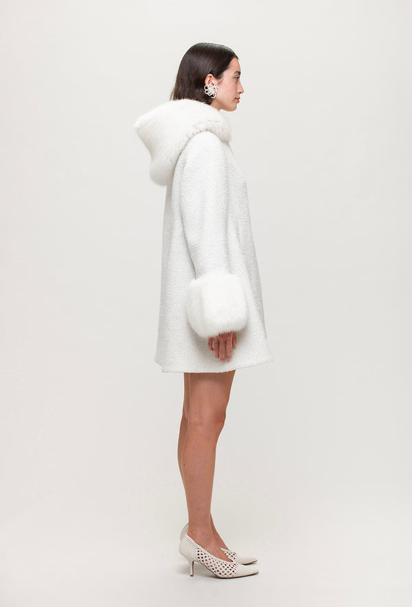 Shrimps Billie Coat - Cream