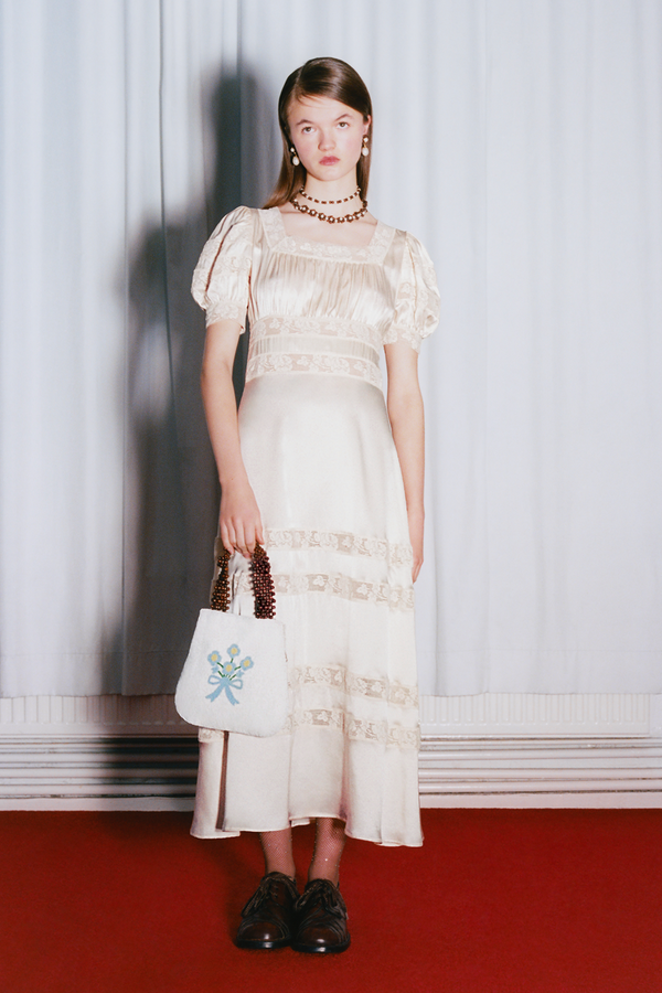 Shrimps Cressida Dress - Ivory