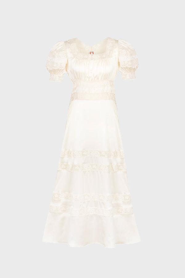 Shrimps Cressida Dress - Ivory