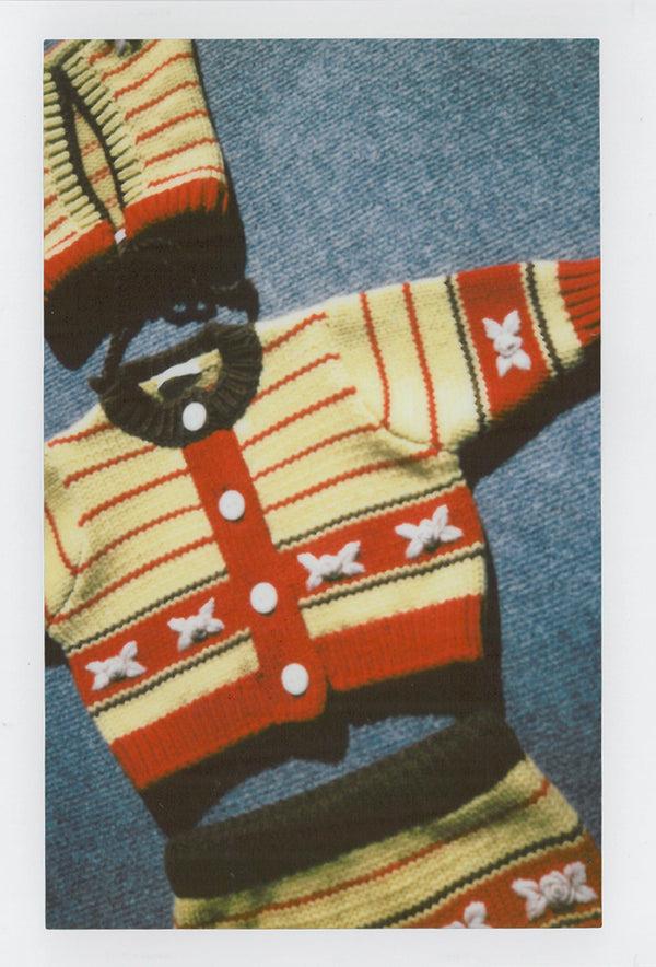 Shrimps Dalloway Baby Bonnet - Dusty Yellow/Mix