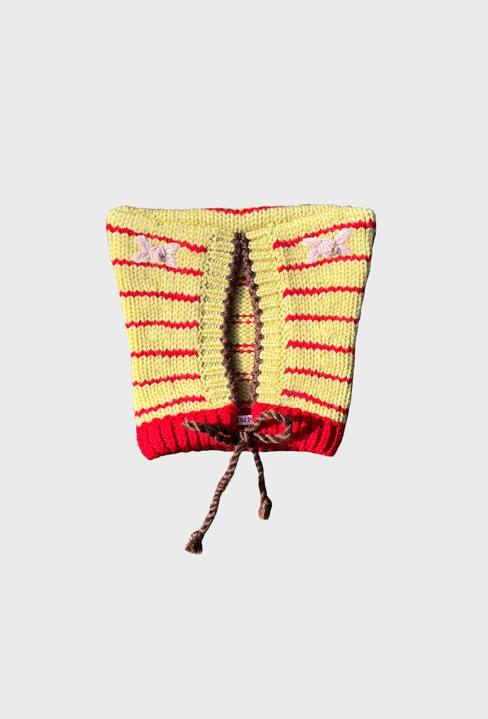 shrimps Dalloway Baby Bonnet - Dusty Yellow/Mix