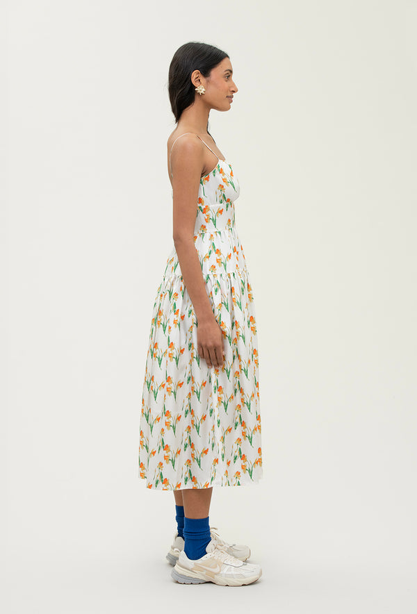 Shrimps Domino Dress - Daffodil