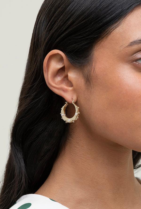 Shrimps Gala Earrings - Gold