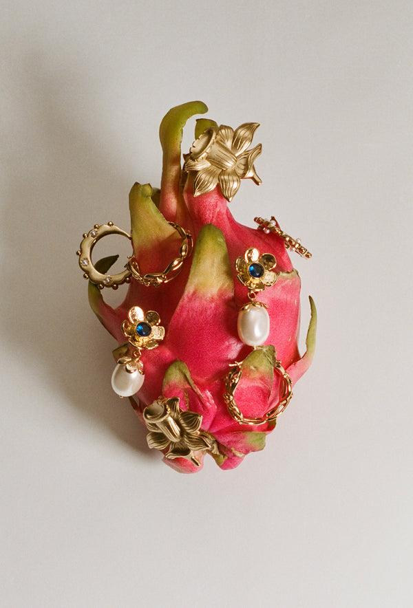 Shrimps Gala Earrings - Gold