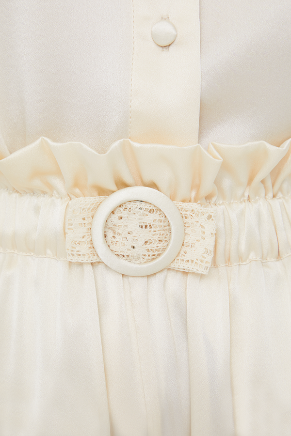 Shrimps Libra Trousers - Ivory/Off-white