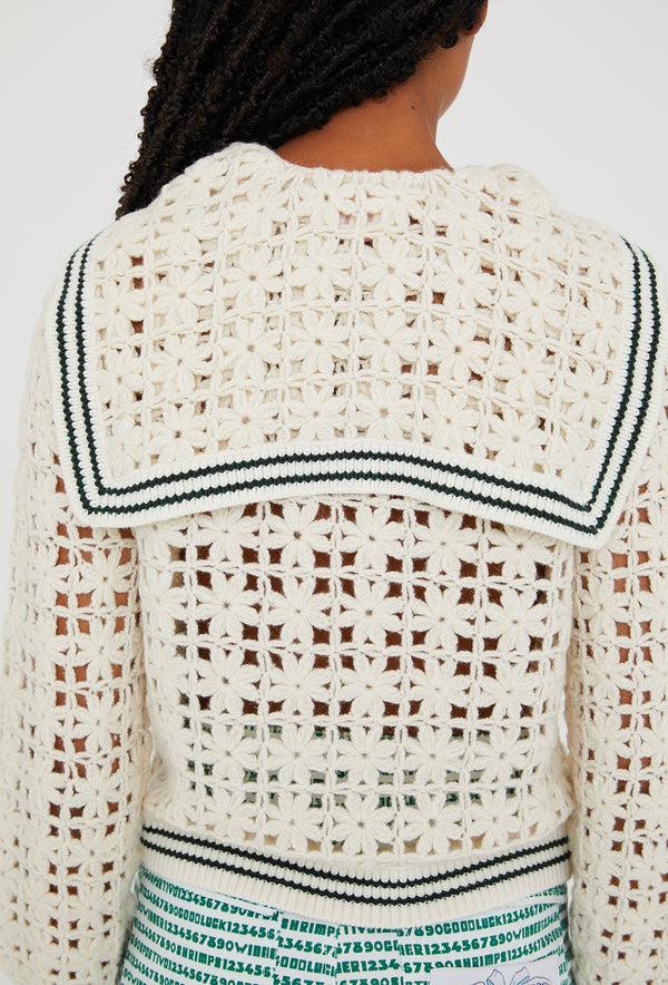 Shrimps Magic Cardigan - Cream/Black