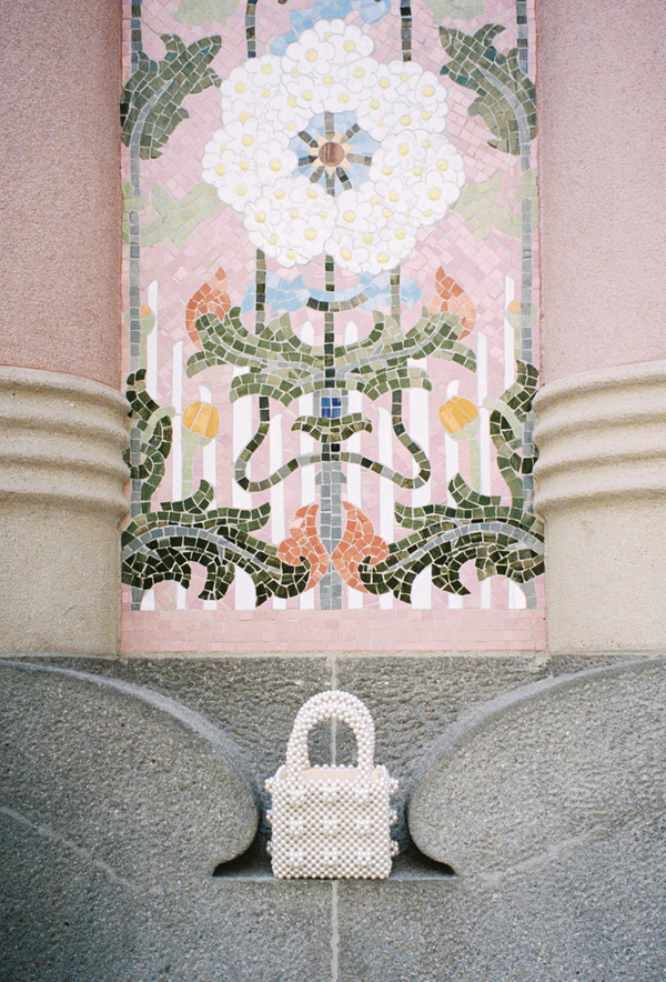 Shrimps Mini Antonia Bag - Cream