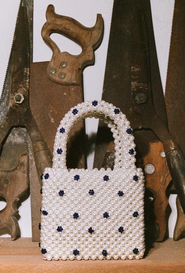 Shrimps Mini Dolly Bag - Pearl/Blue