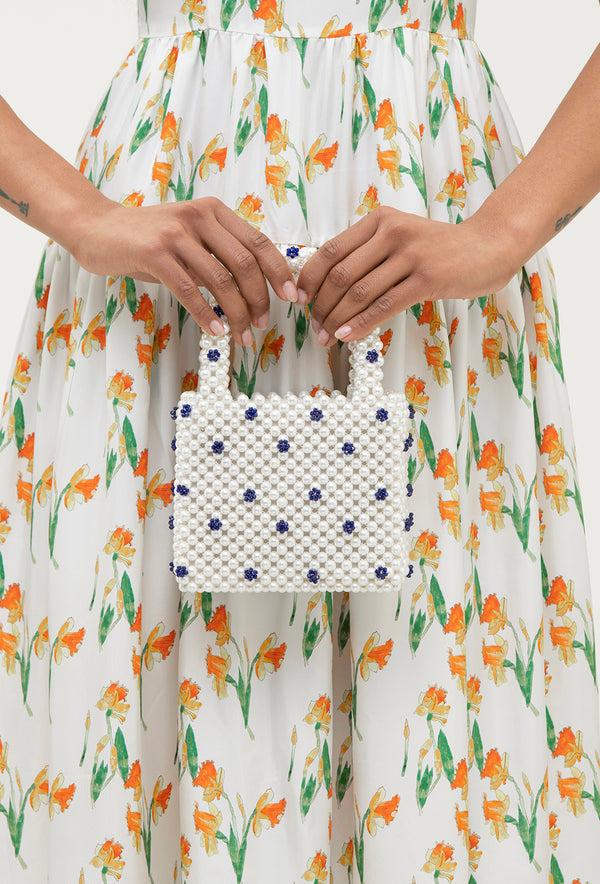 Shrimps Mini Dolly Bag - Pearl/Blue