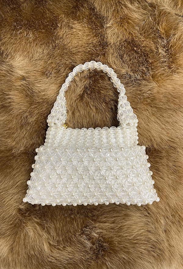 Shrimps Mini Quinn Bag - Cream And Clear