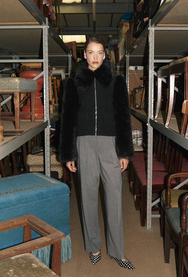 Shrimps Otis Jacket - Black