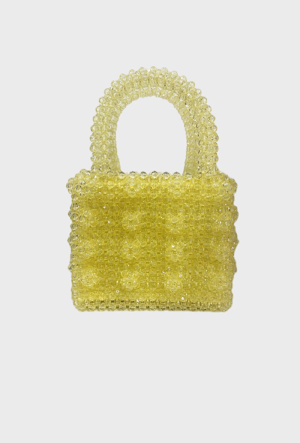 shrimps Rent Midi Antonia Bag - Lemon Meringue