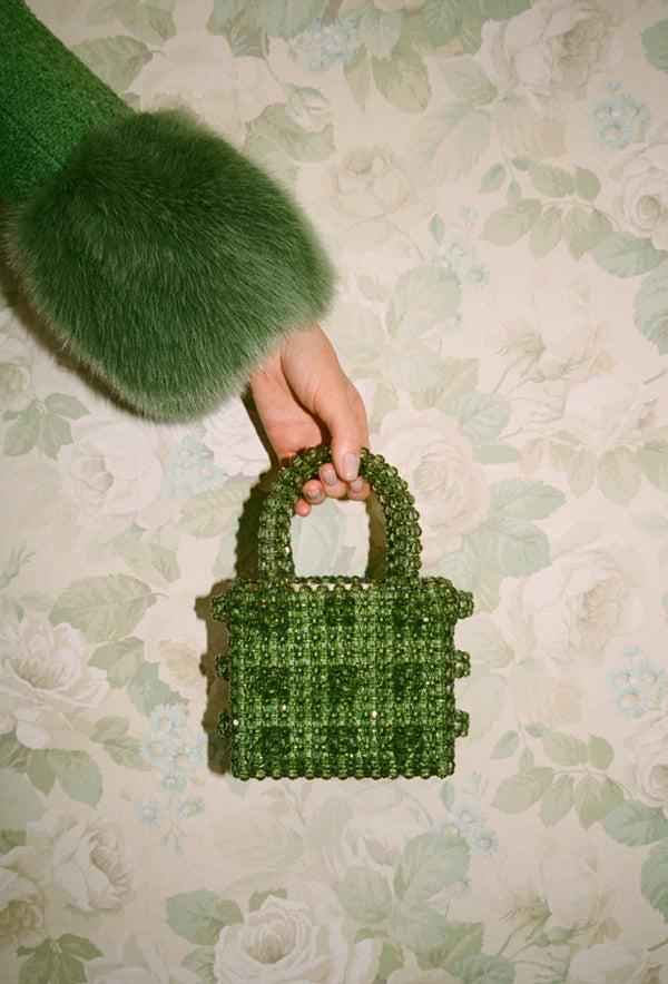 Shrimps Rent Mini Antonia Bag - Ivy Green