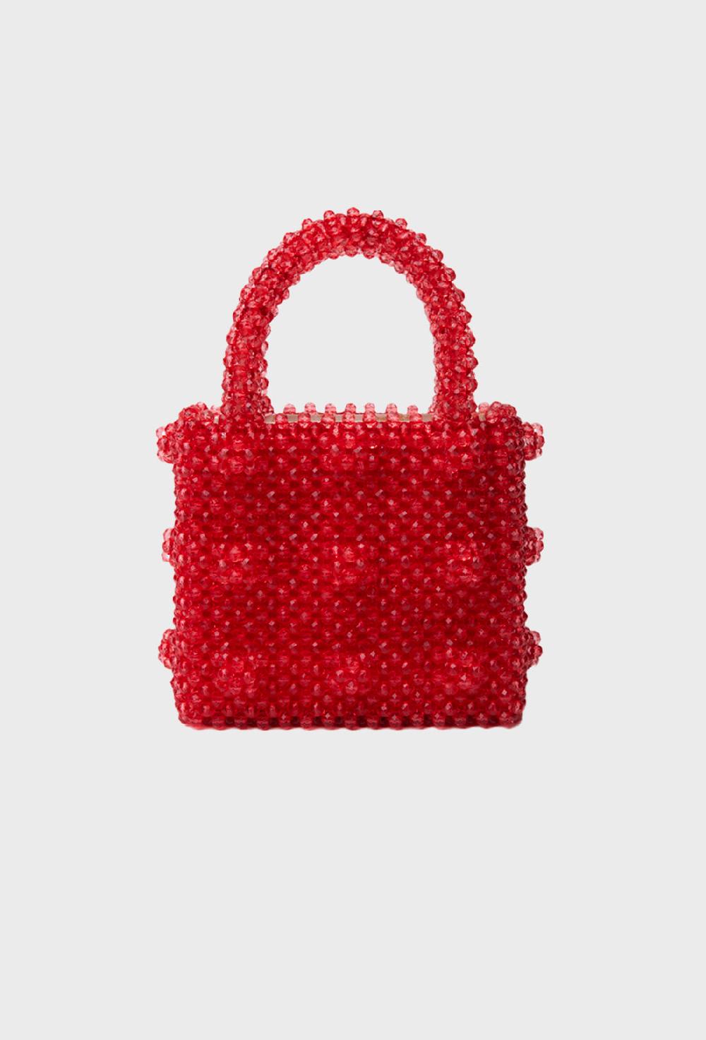 shrimps Rent Mini Antonia Bag - Mineral Red