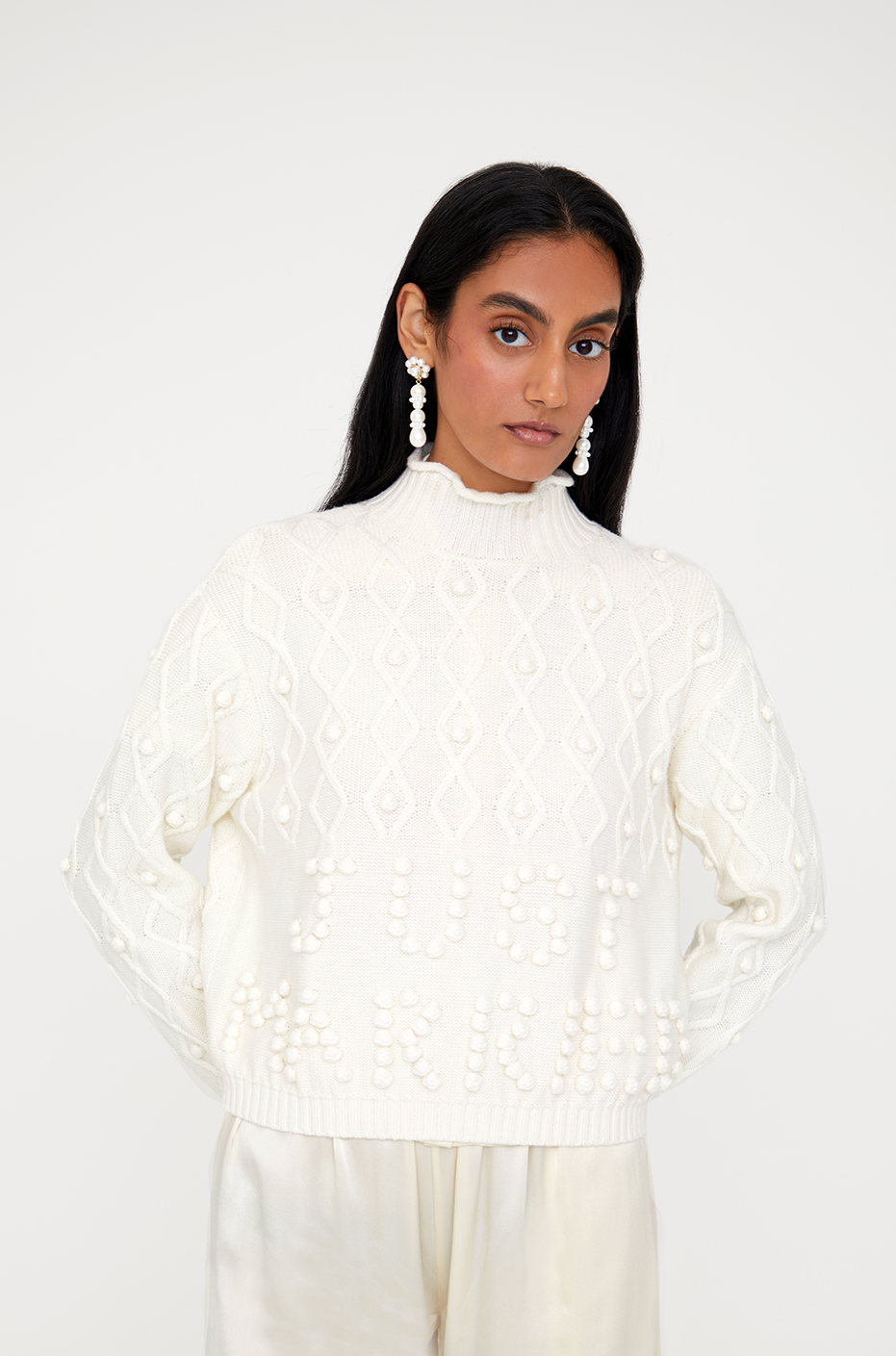 shrimps Ryon 'Just Married' Jumper