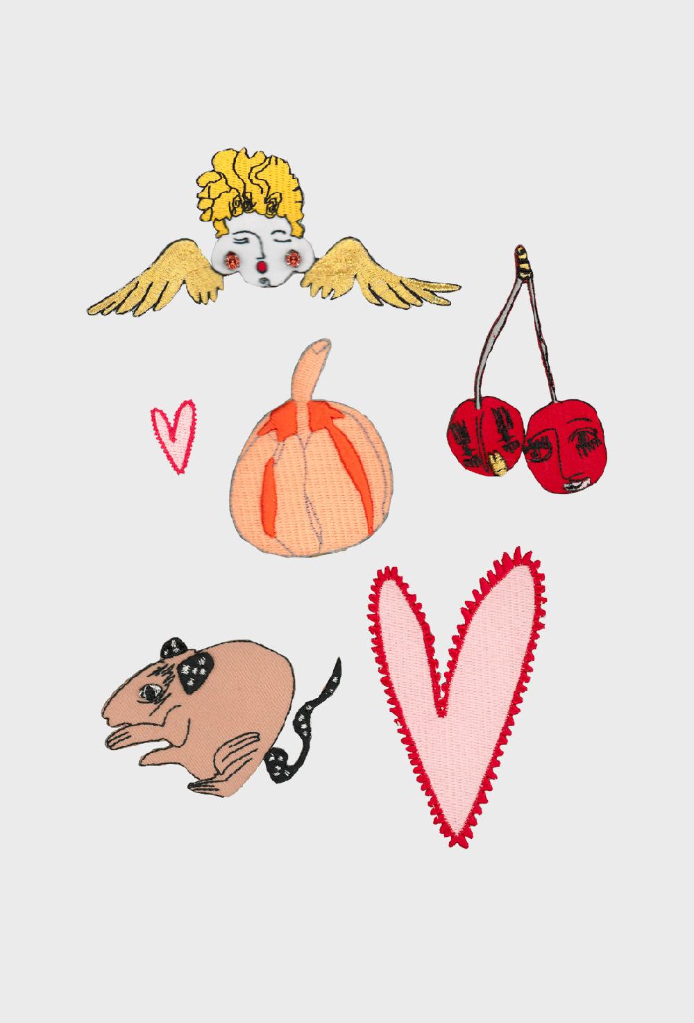 shrimps Set of 5 Archive Mystery Badges - Earth 2