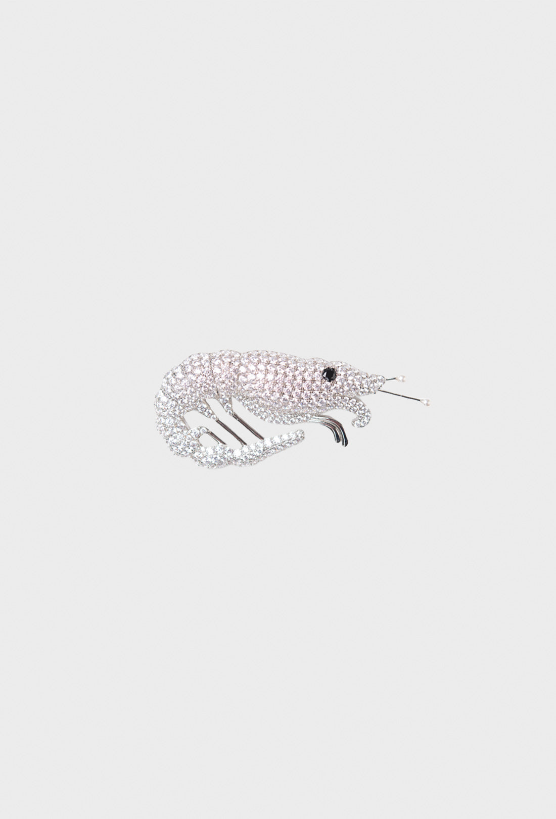 shrimps Shrimp Barrette - Silver