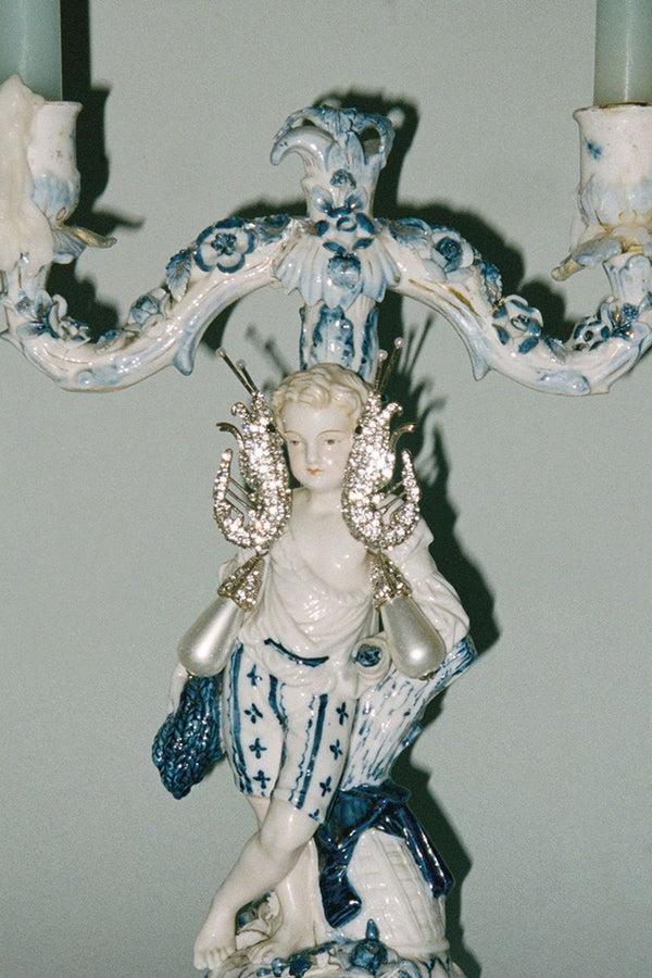 Shrimps Shrimp Earrings - Silver