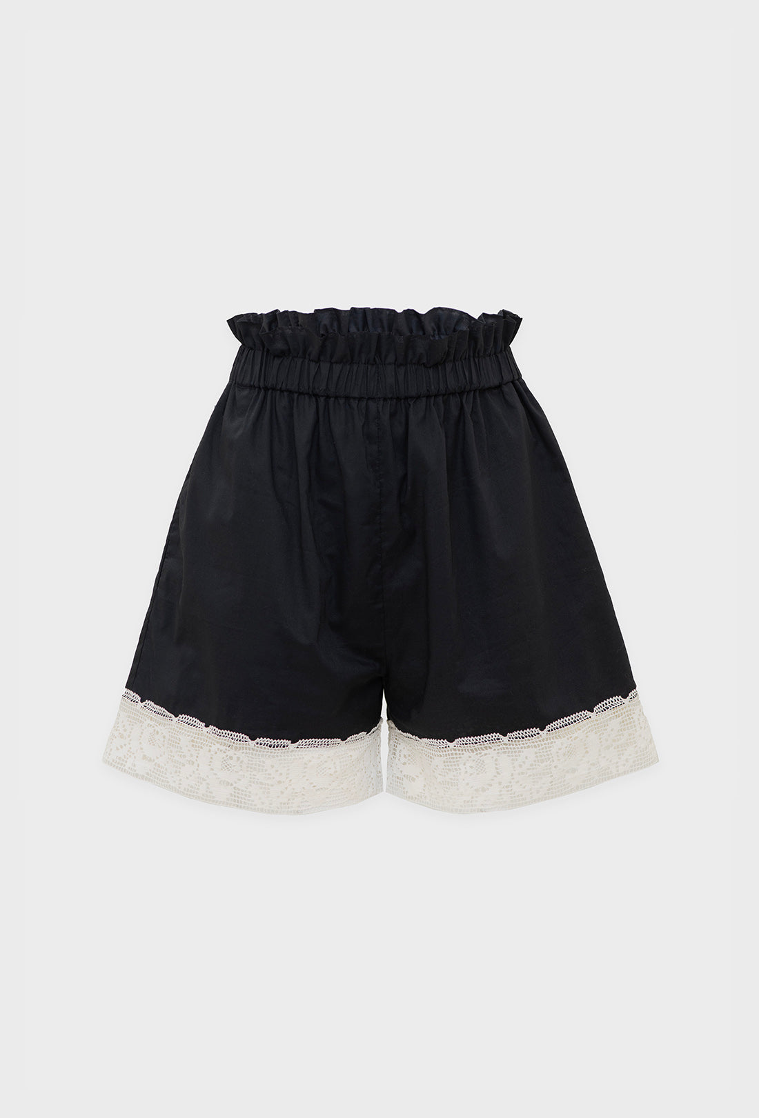shrimps Zaza Shorts - Black/Cream