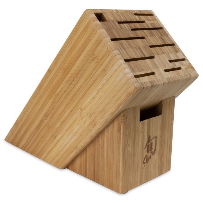 shun 11–Slot Bamboo Block