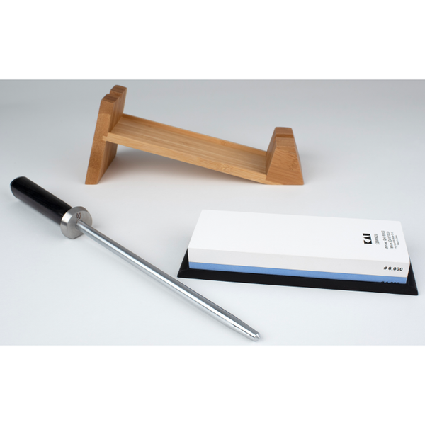 Shun 3 Pc Whetstone Sharpening System