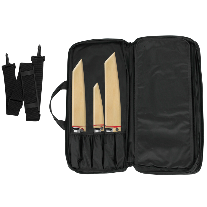 shun Chef's 20–Slot Knife Case (Black)