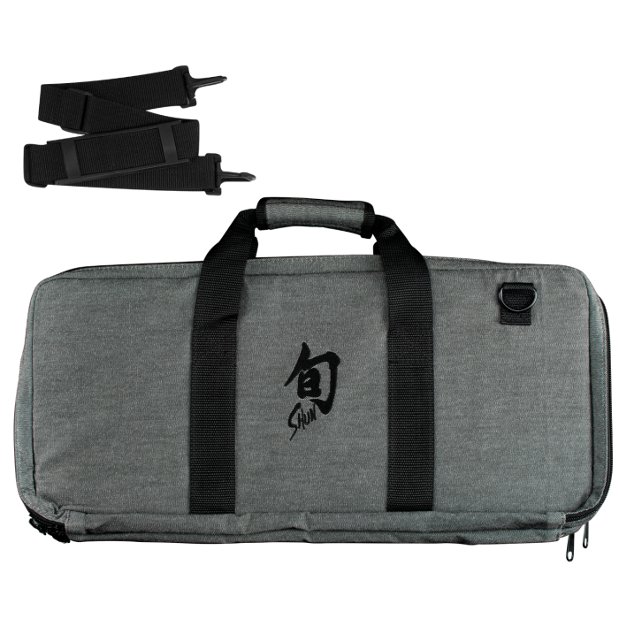 shun Chef's 20–Slot Knife Case (Grey)