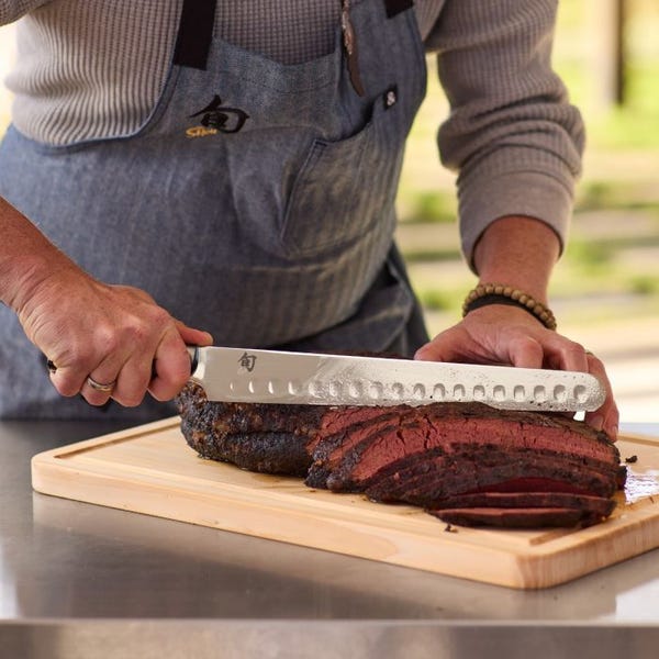 Shun Classic 12" Hollow Ground Brisket Knife