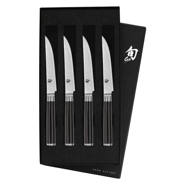 shun Classic 4-Piece Steak Knife Set