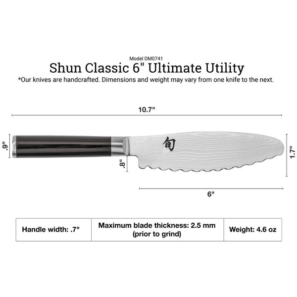 Shun Classic 6" Ultimate Utility Knife